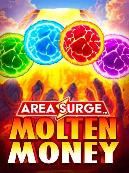 Area Surge Molten Money Slot online at KoiSpins